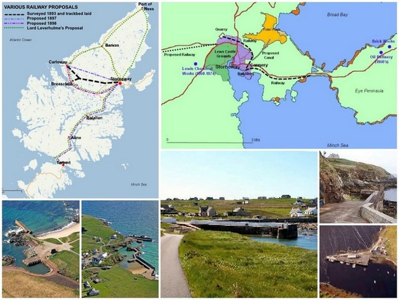 Harbours & Railways Isle of Lewis & Harris Stornoway Facilities